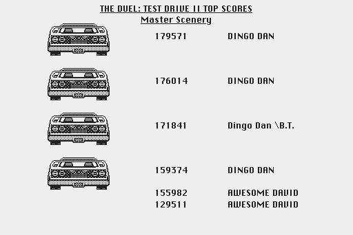 Screenshot for The Duel- Test Drive II